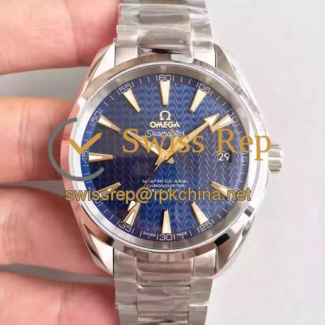 Replica Omega Seamaster Aqua Terra 150M 231.10.42.21.03.006 41.5MM KW Stainless Steel Blue Dial Swiss 8500