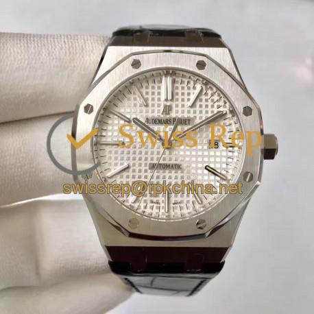 Replica Audemars Piguet Royal Oak 15400 JF Stainless Steel Silver Dial Swiss 3120