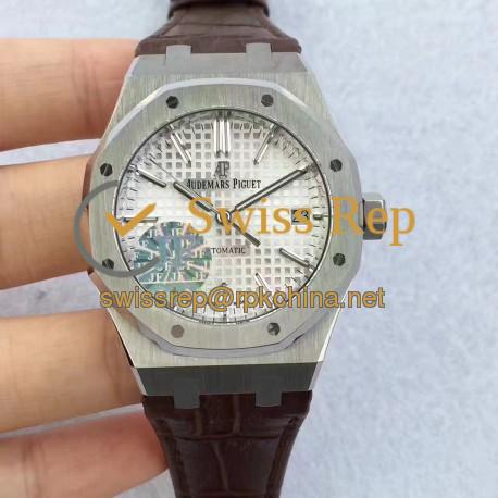 Replica Audemars Piguet Royal Oak 15450 JF Stainless Steel Silver Dial Swiss 3120