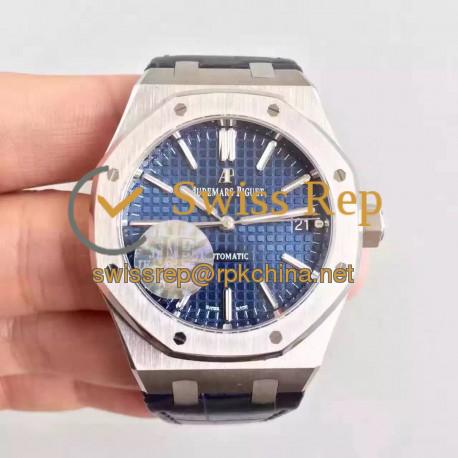 Replica Audemars Piguet Royal Oak 15450 JF Stainless Steel Blue Dial Swiss 3120