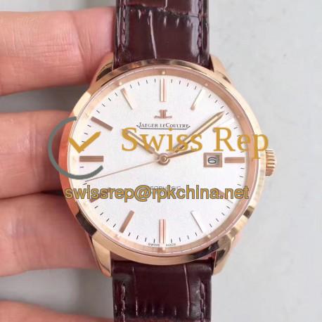 Replica Jaeger-LeCoultre Geophysic True Second 8012520 N Rose Gold White Dial Swiss Calibre 770