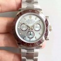 Replica Rolex Daytona Cosmograph 116506 JH Stainless Steel Ice Blue Dial Swiss 4130 Run 6@SEC