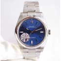 Replica Rolex Oyster Perpetual 39 114300 JF Stainless Steel Blue Dial Swiss 3132