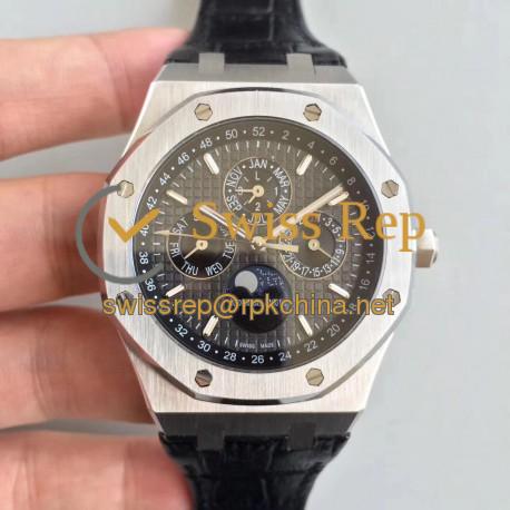 Replica Audemars Piguet Royal Oak Perpetual Calendar 41MM 26574ST.OO.1220ST.02 BF Stainless Steel Black Dial Swiss 5134