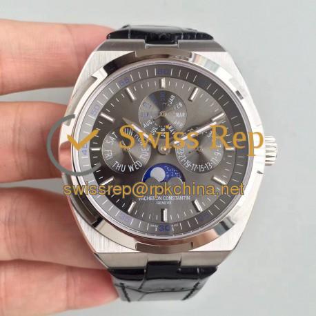 Replica Vacheron Constantin Overseas Perpetual Calendar 4300V/120G-B102 BF Stainless Steel Anthracite Dial Swiss 1120 QP