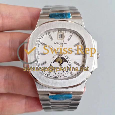 Replica Patek Philippe Nautilus 5726/1A-010 N Stainless Steel White Dial Swiss 324 S QA LU 24H/303