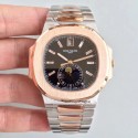 Replica Patek Philippe Nautilus 5726/1A-001 N Rose Gold & Stainless Steel Black Dial Swiss 324 S QA LU 24H/303