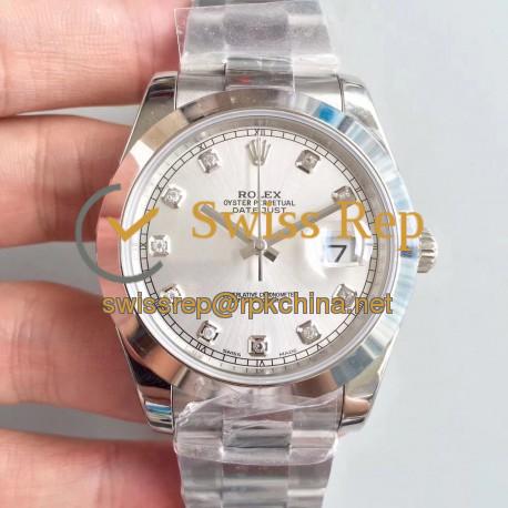 Replica Rolex Datejust II 126300 41MM N Stainless Steel Rhodium Dial Swiss 3235