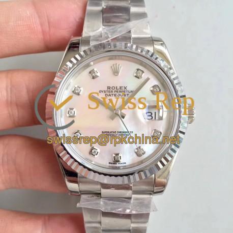 Replica Rolex Datejust II 126334 41MM N Stainless Steel Mother Of Pearl Dial Swiss 3235