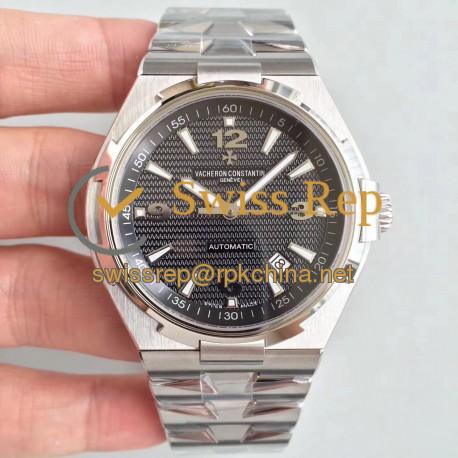 Replica Vacheron Constantin Overseas 47040 JJ Stainless Steel Black Dial M9015