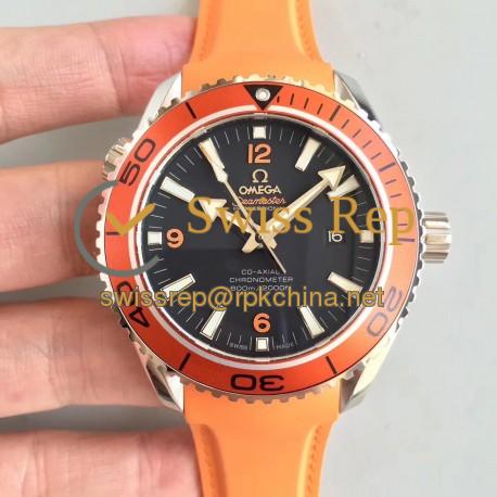 Replica Omega Seamaster Planet Ocean 600M 45.5MM 232.32.46.21.01.001 OM Stainless Steel Black Dial Swiss 8500