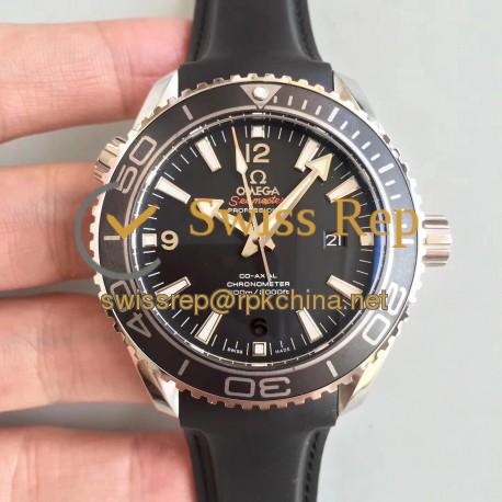 Replica Omega Seamaster Planet Ocean 600M 45.5MM 232.32.46.21.01.003 OM Stainless Steel Black Dial Swiss 8500