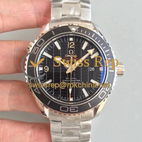 Replica Omega Seamaster Planet Ocean 600M 45.5MM Skyfall 007 OM Stainless Steel Black Dial Swiss 8501