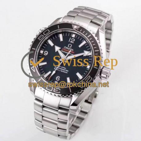 Replica Omega Seamaster Planet Ocean 600M 45.5MM 232.30.46.21.01.001 OM Stainless Steel Black Dial Swiss 8500