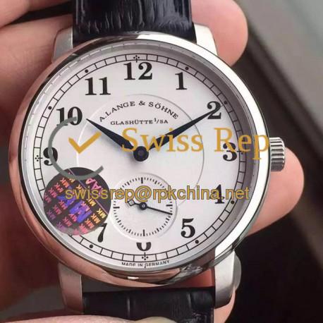 Replica A. Lange & Sohne Saxonia Stainless Steel White Dial Swiss L091