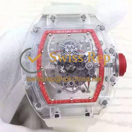 Replica Richard Mille RM056-01 Limtied Edition Red Dial M9015