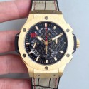 Replica Hublot Big Bang Aero Bang Gold 311.PX.1180.GR HB Yellow Gold Black Skeleton Dial Swiss HUB4100