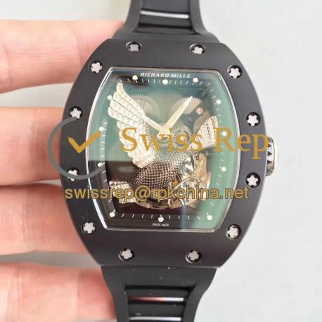 Replica Richard Mille RM023 KV Ceramic Eagle Skeleton Dial M8215