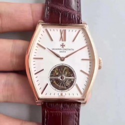 Malte Tourbillon 30130/000R-9754 JF Rose Gold White Dial 2795