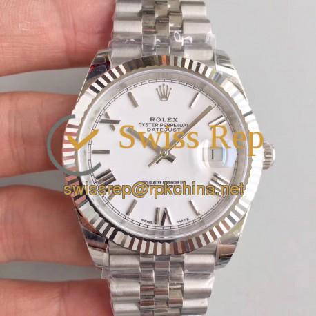 Replica Rolex Datejust II 126334 41MM 2018 EW Stainless Steel White Dial Swiss 3235