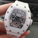 Replica Richard Mille RM011-FM Felipe Massa Chronograph White PVD White Dial Swiss 7750