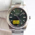 Replica Rolex Oyster Perpetual 39 114300 2018 UB Stainless Steel Green Dial Swiss 2836-2