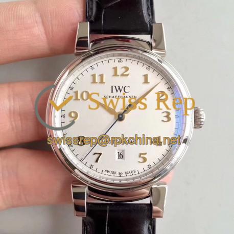 Replica IWC Da Vinci Automatic IW356601 TW Stainless Steel White Dial Swiss 2892