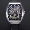 Replica Franck Muller Vanguard Gravity Skeleton V 45 T GRAVITY CS SQT N Stainless Steel Skeleton Dial M9015