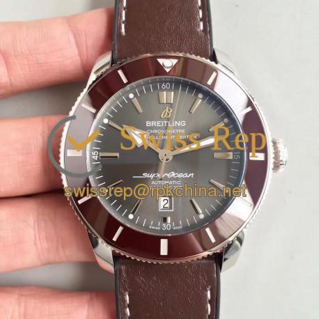 Replica Breitling Superocean Heritage II 42M AB201033/Q617/294S/A20D.2 GF Stainless Steel Anthracite Dial Swiss 2824-2