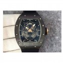 Replica Richard Mille RM052 KV Black Ceramic Black Skull Dial M6T51