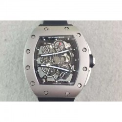 RM61 Titanium Black Skeleton Dial M9015