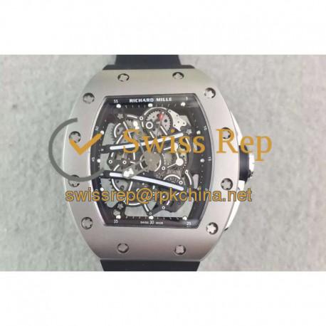 Replica Richard Mille RM61 Titanium Black Skeleton Dial M9015