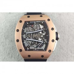 RM61 Rose Gold Skeleton Dial M9015