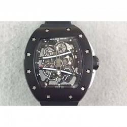 RM61 PVD Black Skeleton Dial M9015