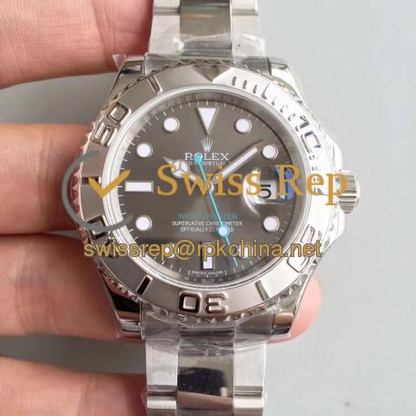 Replica Rolex Yacht-Master 40 116622 JF Stainless Steel Anthracite Dial Swiss 3135