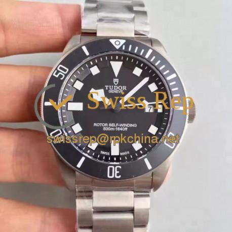 Replica Tudor Pelagos 25500TN ZF Titanium Black Dial Swiss 2824