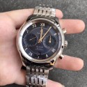 Replica Omega De Ville Co-Axial Chronograph 42MM 431.10.42.51.03.001 OM Stainless Steel Blue Dial Swiss 9300