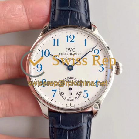 Replica IWC Portugieser F.A Jones Limited Edition IW544203 GS Stainless Steel White Dial Swiss 98290