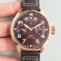 Replica IWC Big Pilot Annual Calendar Edition 150 Years IW502708 N Rose Gold Chocolate Dial Swiss 52850