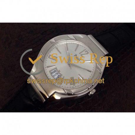 Replica Piaget Polo Stainless Steel Silver Dial M9015