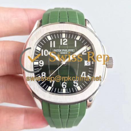 Replica Patek Philippe Aquanaut Jumbo 5167A MP Stainless Steel Green Dial Swiss 324SC