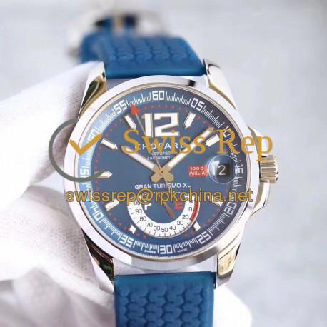 Replica Chopard Mille Miglia GT XL 168457-3001 N Stainless Steel Blue Dial Swiss 2824-2