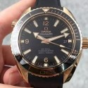 Replica Omega Planet Ocean Professional 45MM Rose Gold Black Dial Swiss 8501