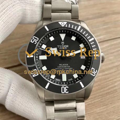 Replica Tudor Pelagos 25600TN XF V3 Titanium Black Dial Swiss 5612