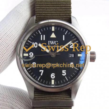 Replica IWC Pilot Mark XVIII Edition Tribute To Mark XI IW327007 MK Stainless Steel Black Dial Swiss 2892