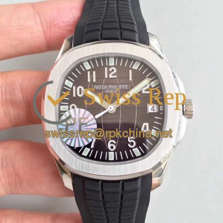 Replica Patek Philippe Aquanaut Jumbo 5167A-001 PF Stainless Steel Brown Dial Swiss 324SC