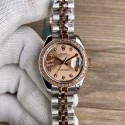 Replica Rolex Lady Datejust 28 279381RBR 28MM WF Stainless Steel & Rose Gold Rose Gold Dial Swiss 2671