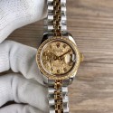 Replica Rolex Lady Datejust 28 279383BR 28MM WF Stainless Steel & Yellow Gold Rolex Dial Swiss 2671