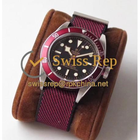 Replica Tudor Heritage Black Bay Red 79230R ZF V4 Stainless Steel Black Dial Swiss 2824-2