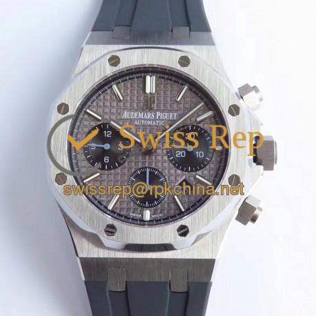 Replica Audemars Piguet Royal Oak Chronograph 26331 JH Stainless Steel Grey Dial Swiss 7750